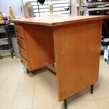 Vintage wooden desk - 60s/70s