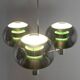 Space Age Pendant Light in Metal
