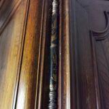 Lyonese walnut wardrobe from the 18th century.