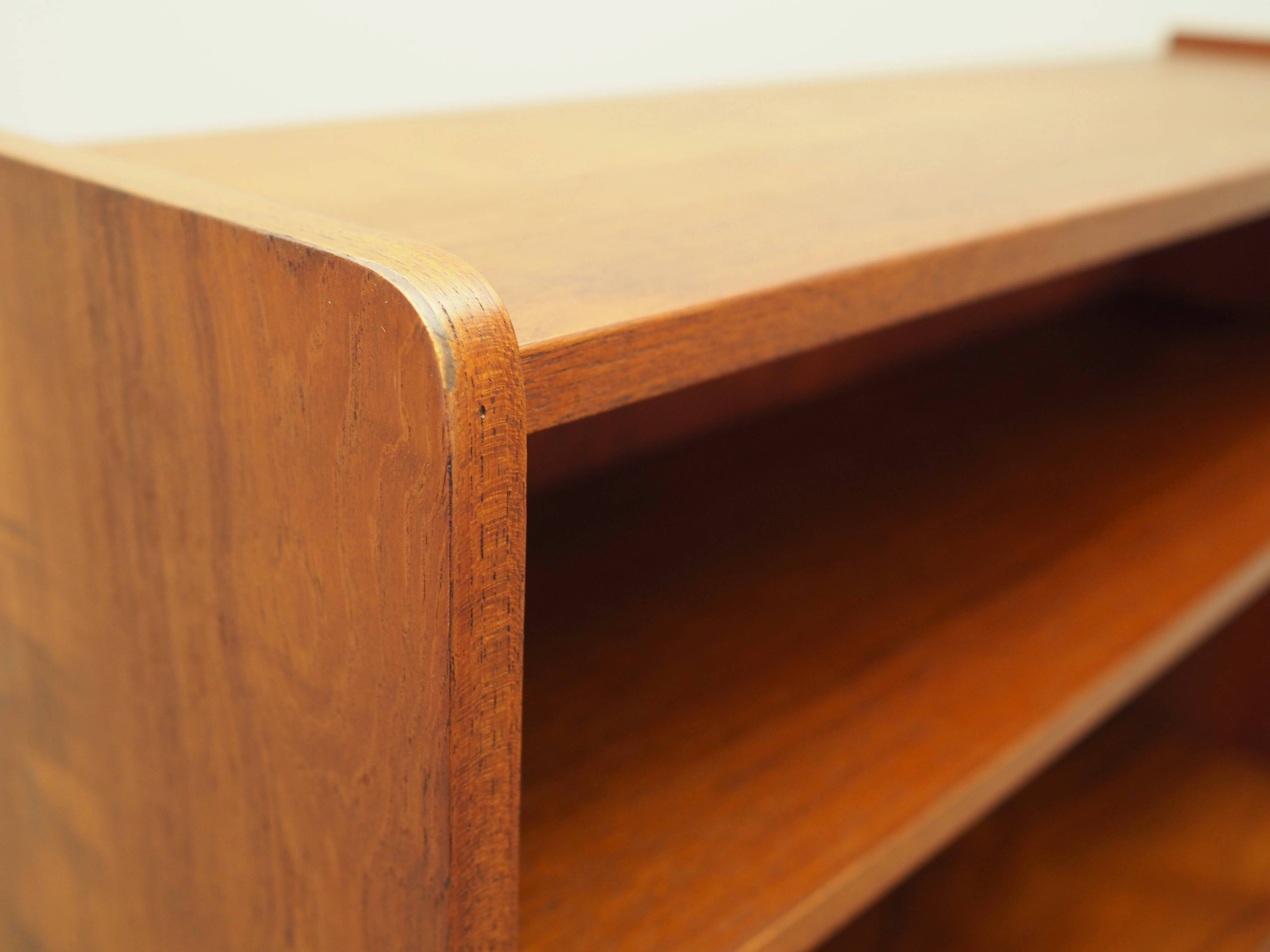 Teak bookcase, Danish design, 1970s, production: Denmark