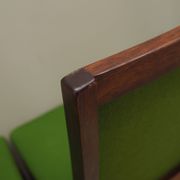 Ensemble de quatre chaises en palissandre, design danois, années 1970, fabricant : Dyrlund