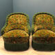 Fauteuil art déco, ensemble de 2