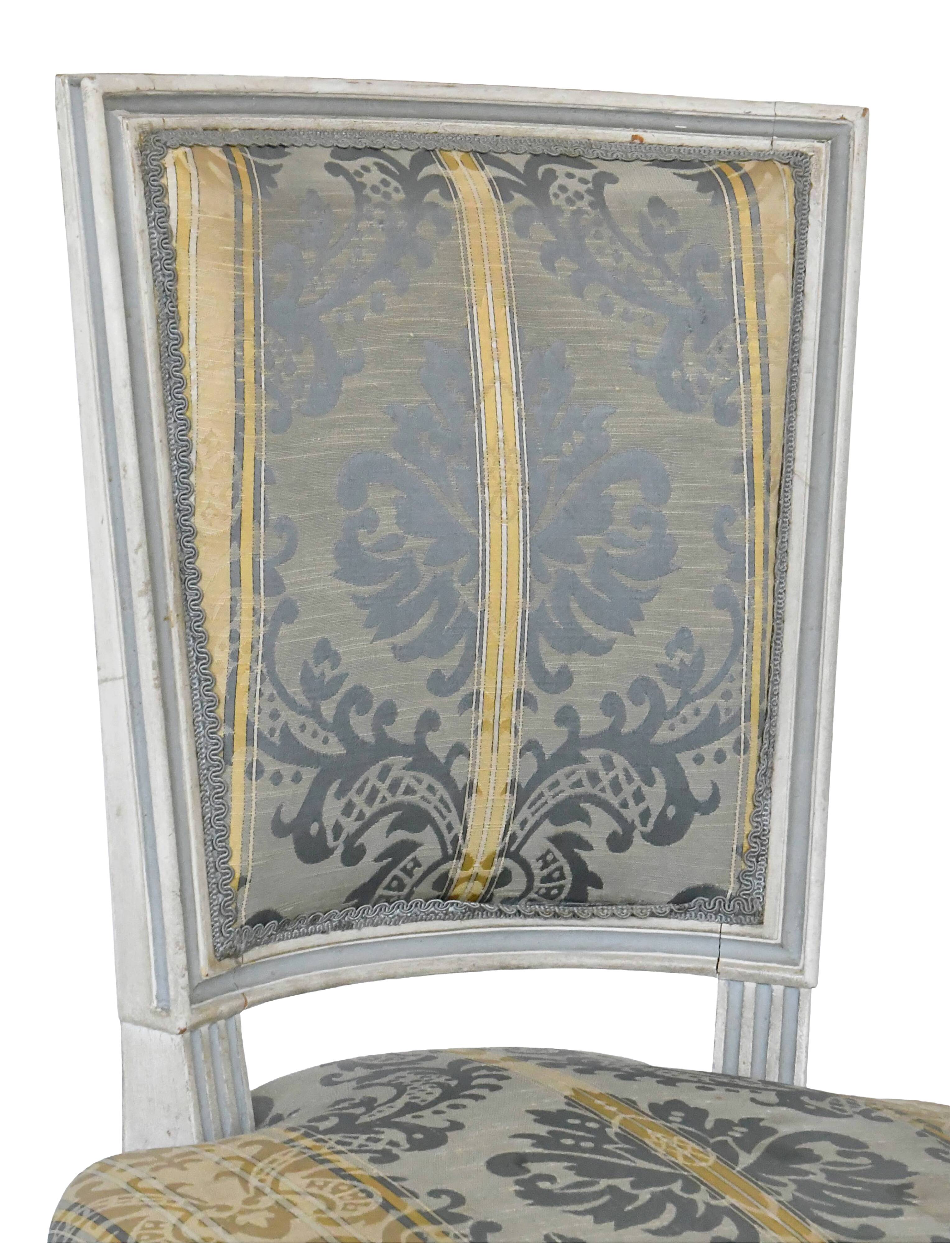 Set of 4 Louis XVI style chairs