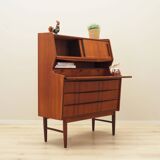 Teak secretary, Danish design, 1970s, production: Denmark
