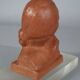 Gaston Hauchecorne bust of young woman terracotta artist's proof dated 1942 Signed 085