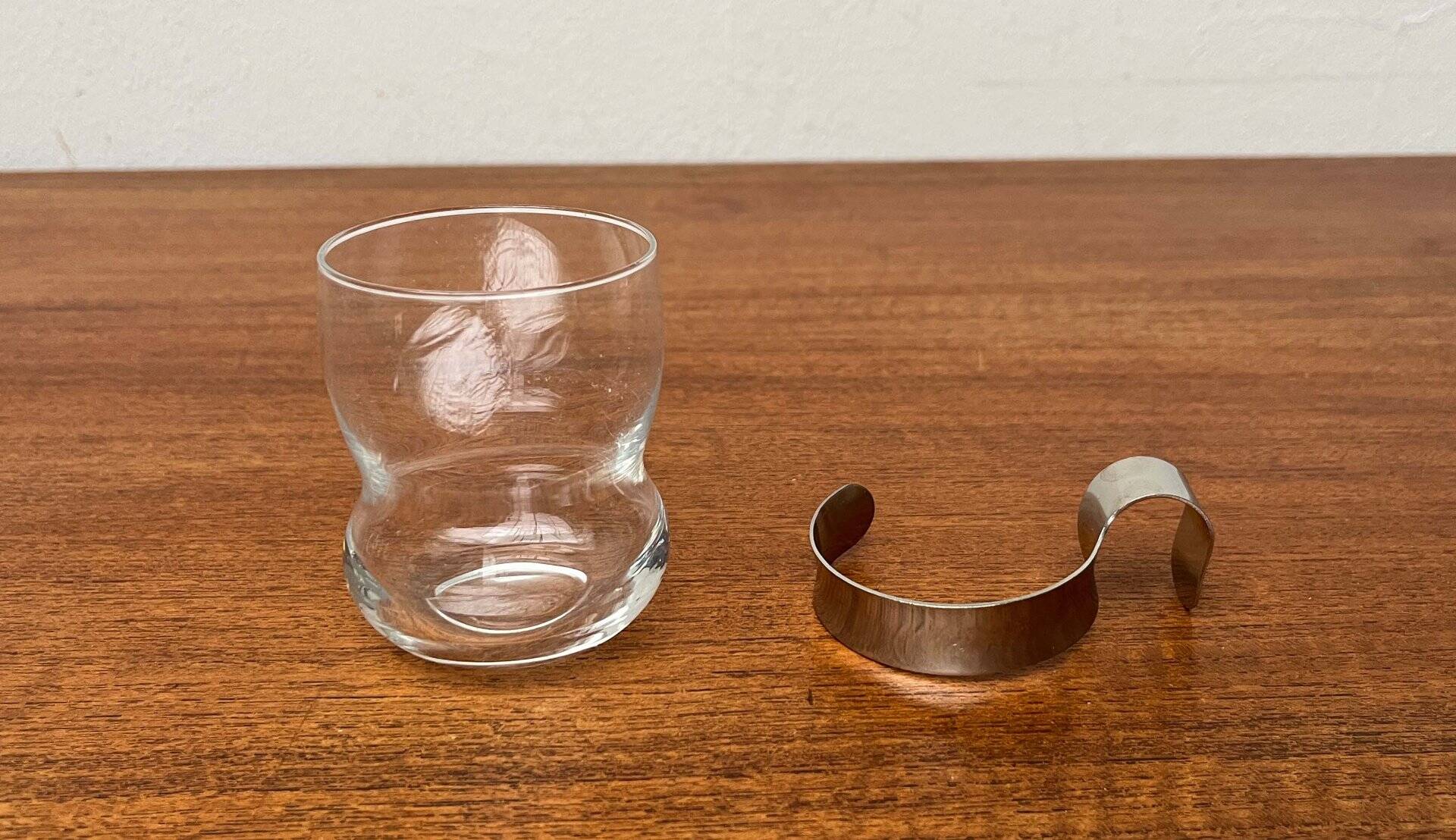 Vintage tea glasses Paula Series by Jorma Vennola for Iittala, 1970s, set of 2