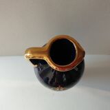 Navy Blue Porcelain Soliflore Vase - Coronetti Cunardo Italy