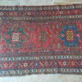 Vintage kilim carpet 197 x 130
