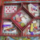 Old wooden game box