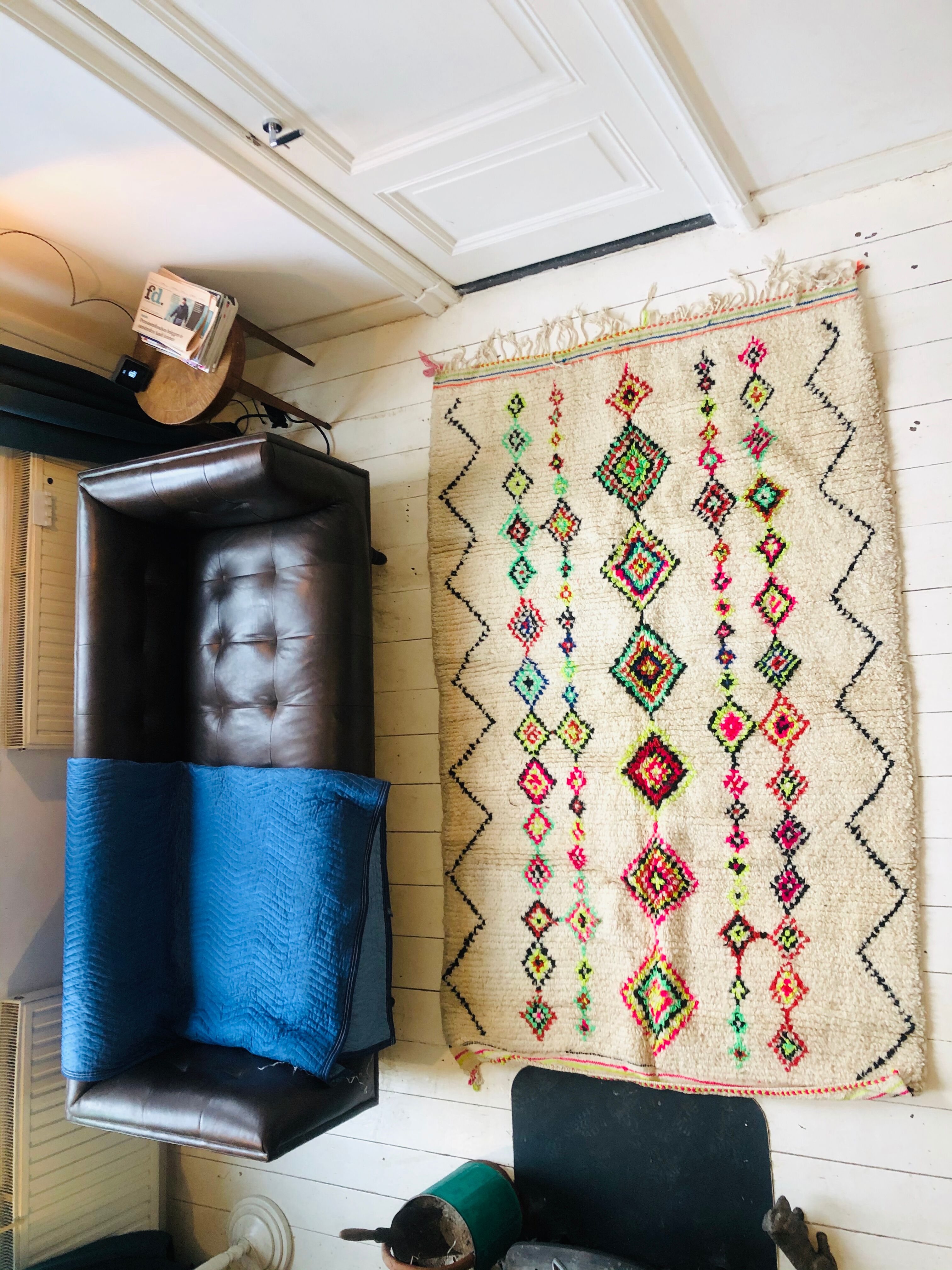 Berber carpet 100% wool - 150x235cm