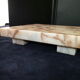Real marble underside