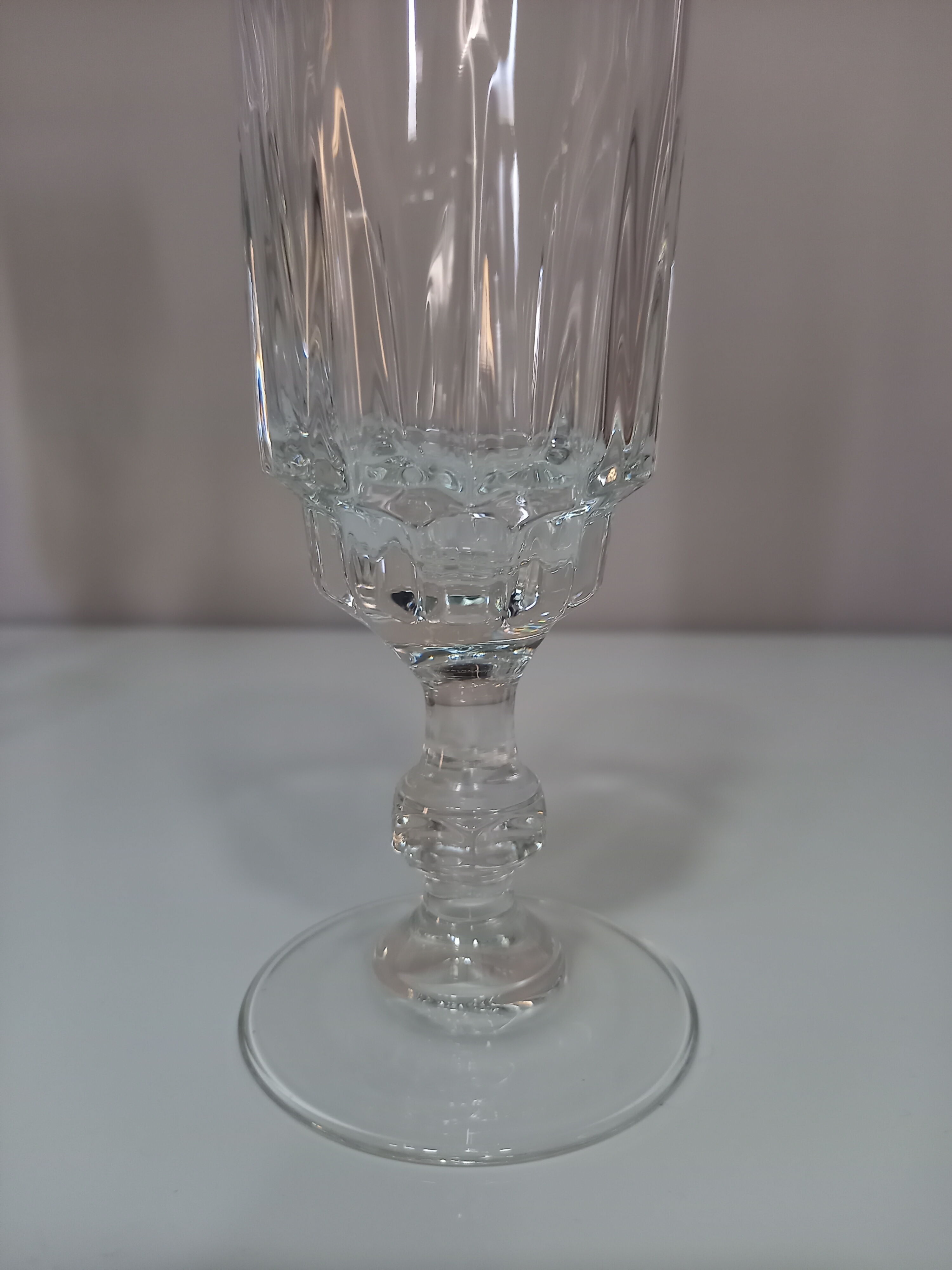 Lot of 6 champagne flutes