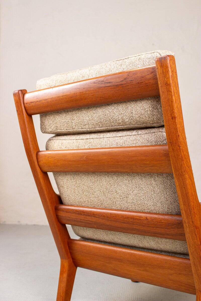 Mid-Century Teak Armchair by Juul Kristensen, Denmark, 1960s