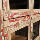 Ancien garde manger en teck birman