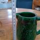 Small dark green Art Deco Saint Clément jug