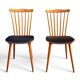 2 Baumann chairs, model Sonate no. 842