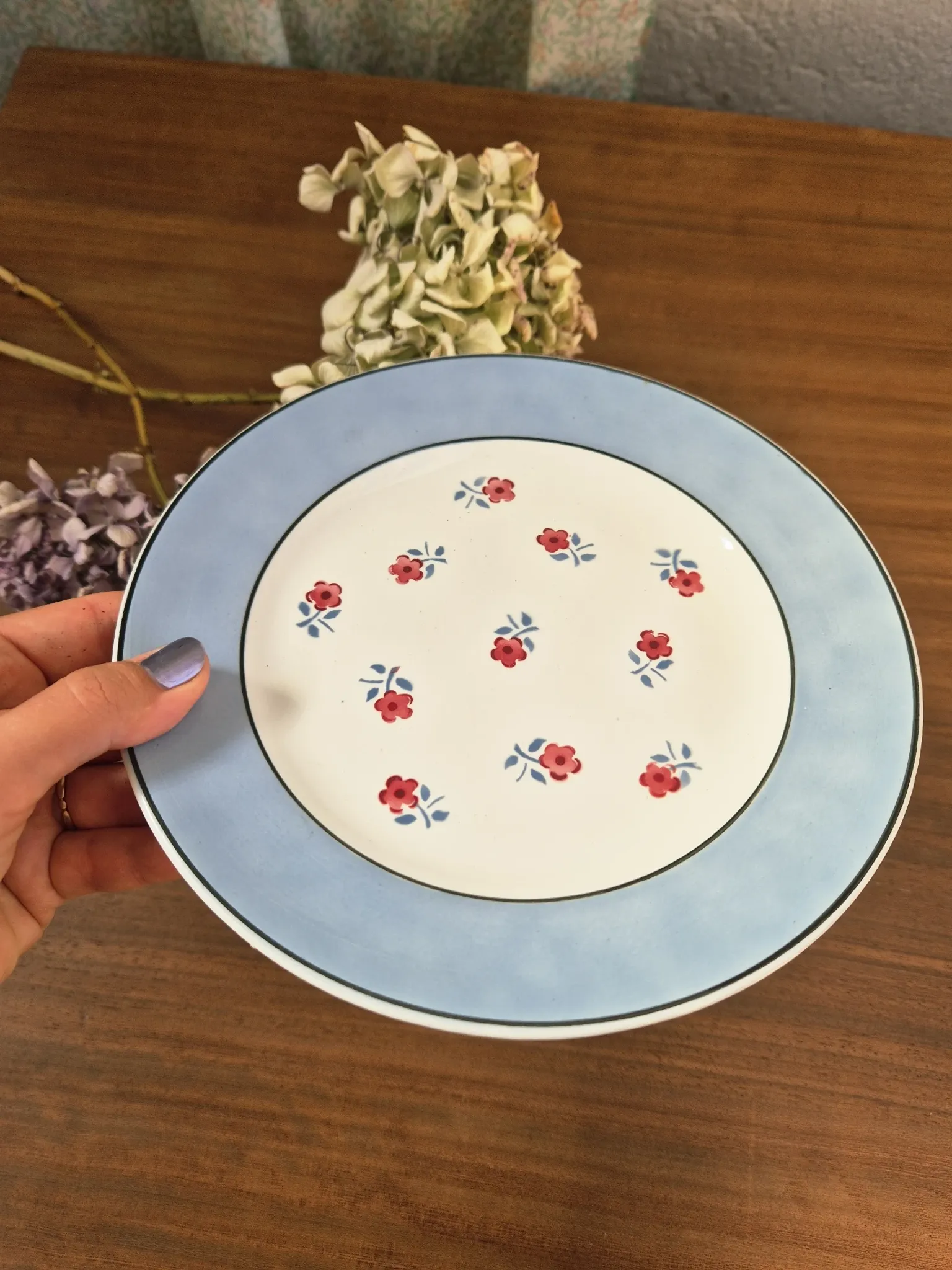 Vintage Digoin plates
