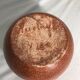 Former Accolay decoration vintage brown ceramic vase