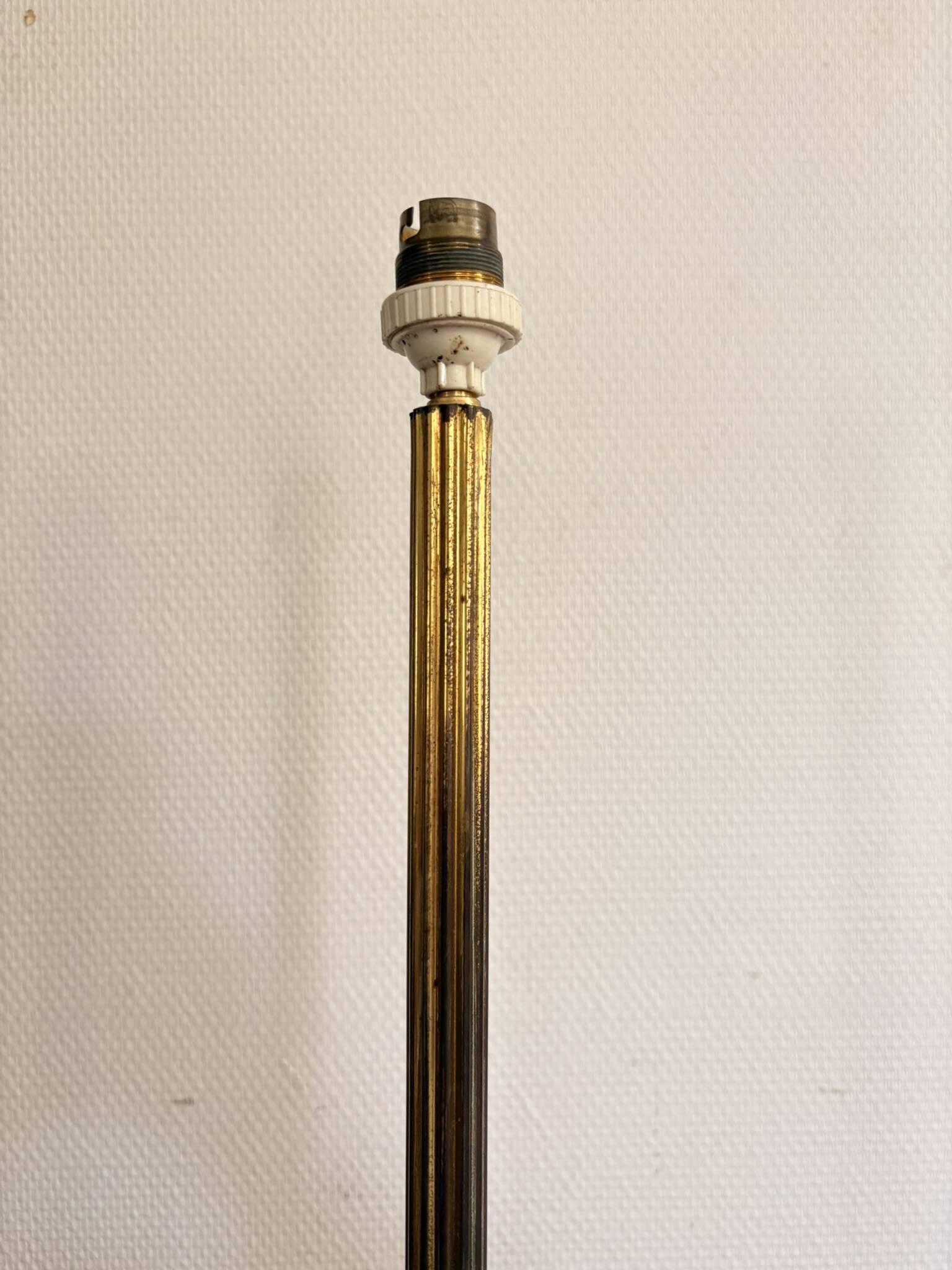Brass Lamp Base Vintage Louis XV Empire Style Claw Feet