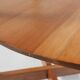 Amsterdam School beech wooden Side Table, The Netherlands 1920s