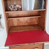 Secrétaire scandinave - bureau commode vitrine