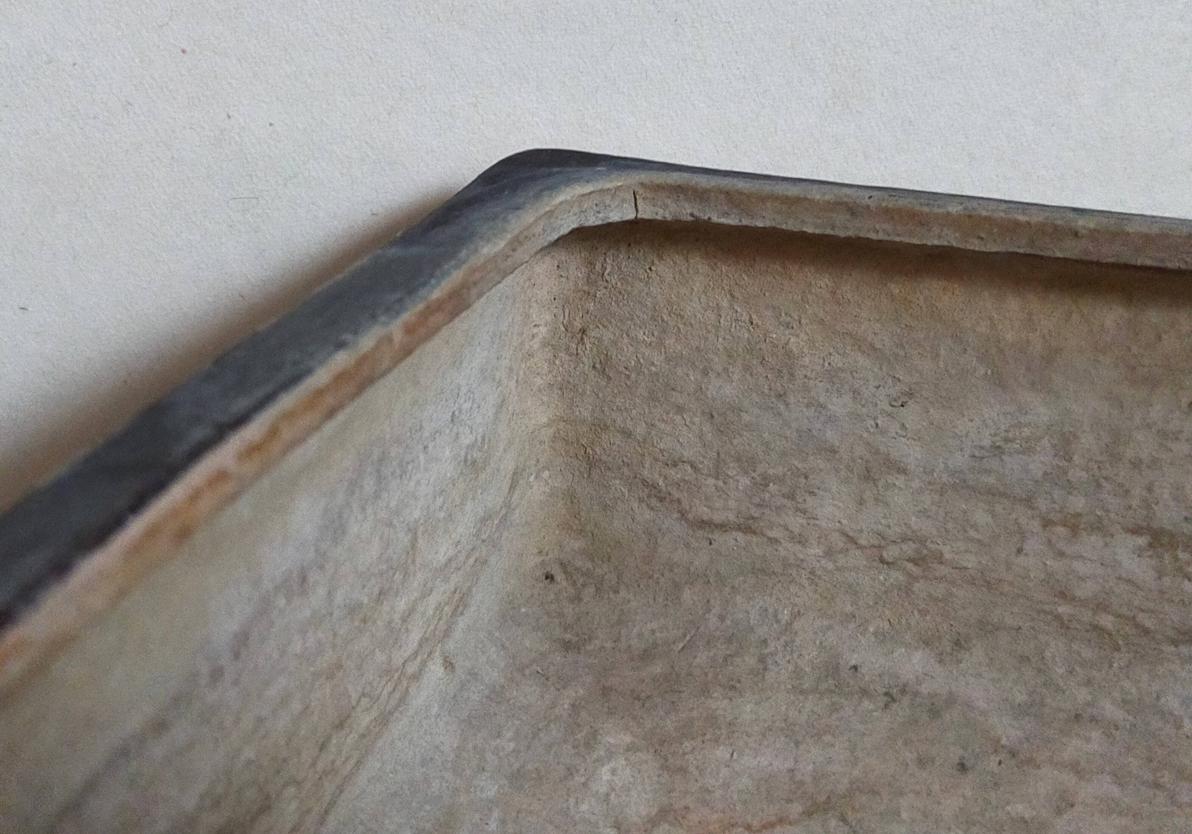 Vetter west-germany ceramic cactus or bonsai pot from the 1950s