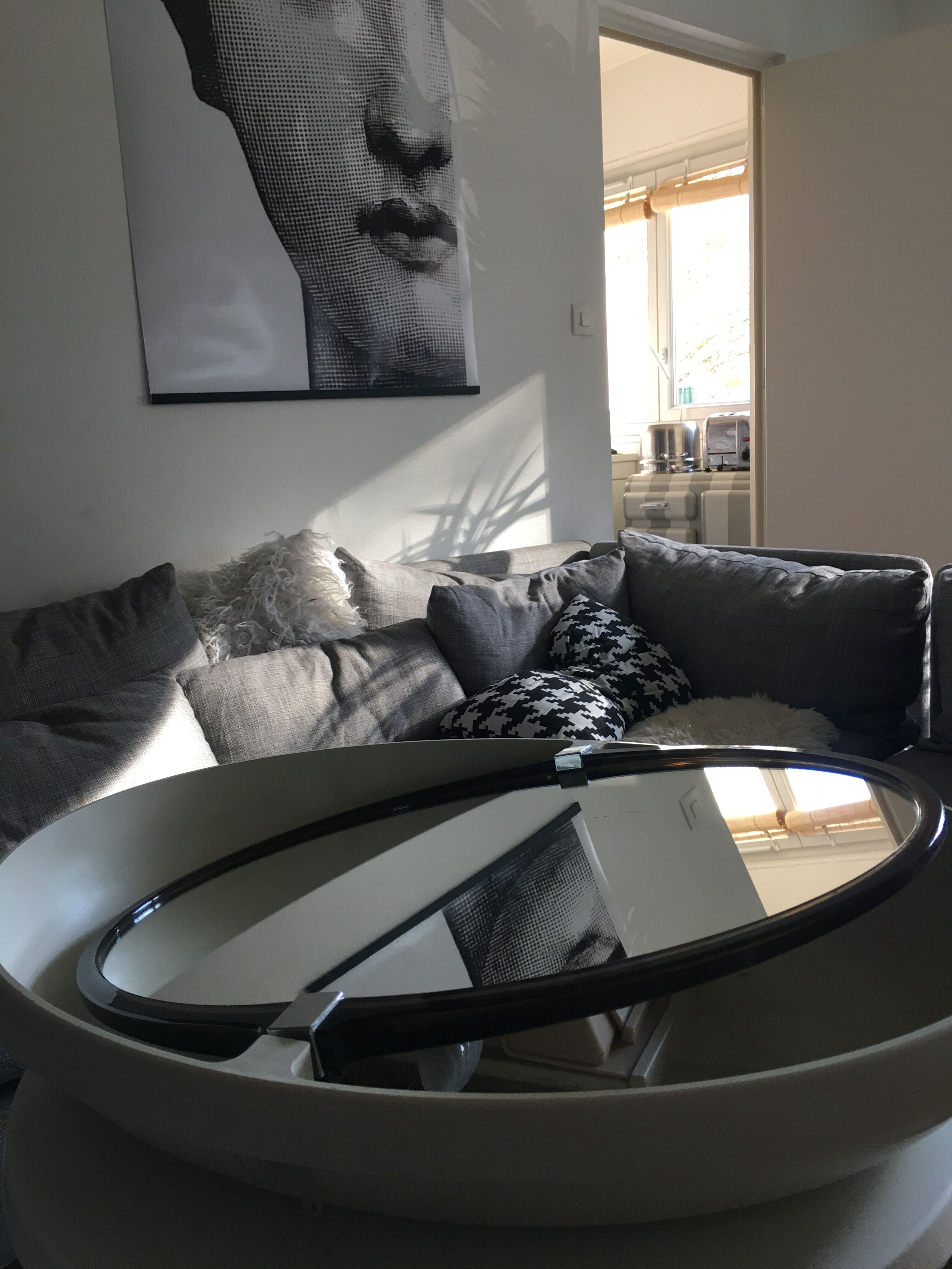 Light mirror Allibert 1970