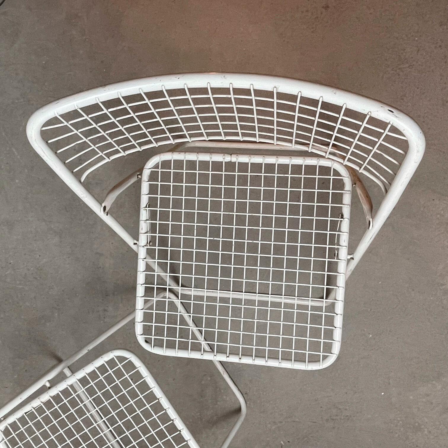 Paire de chaises pliantes 1970
