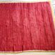 Vintage carpet red 1950
