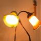 Two art nouveau style tulip lamps signed art de France