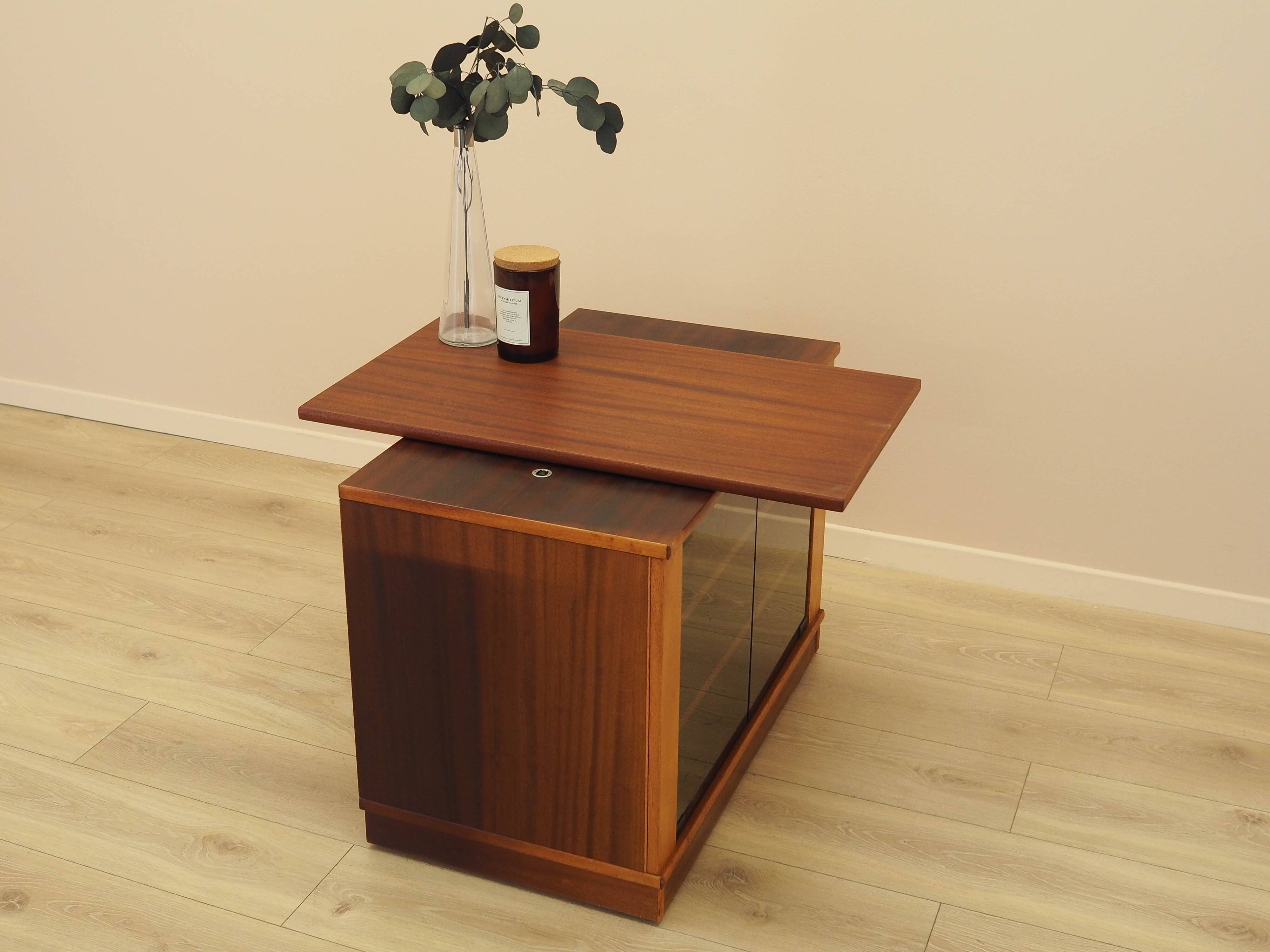 TV cabinet on wheels, Danish design, 1980s, made in Denmark