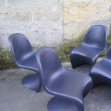 Verner Panton Vitra chairs set