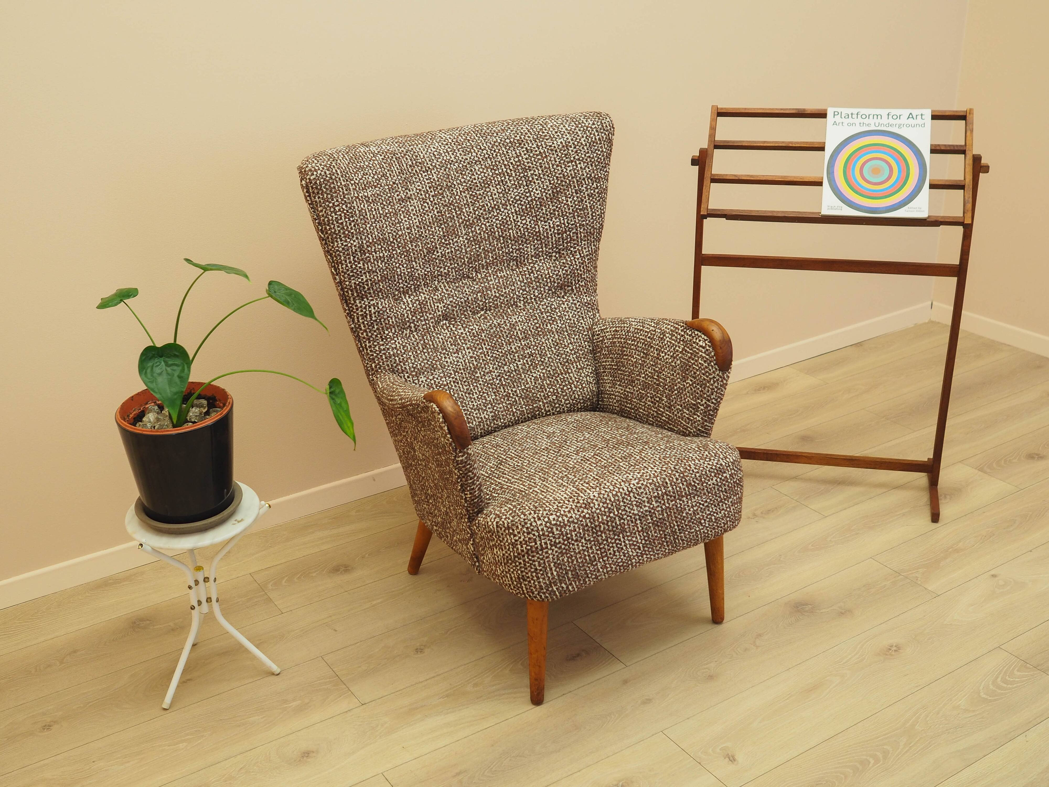Lounge armchair, Danish design, 1970s, made in Denmark