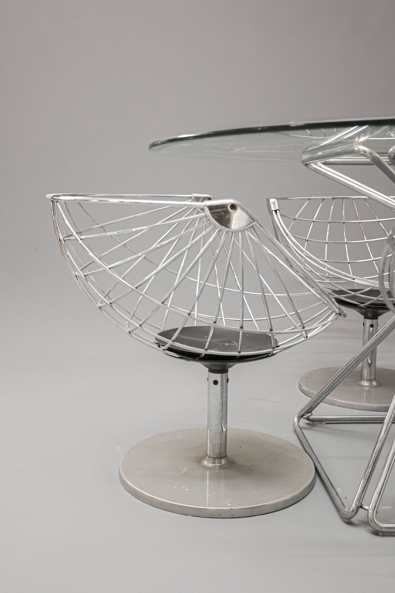Rudi Verelst for Novalux - Dining set, 1980s.