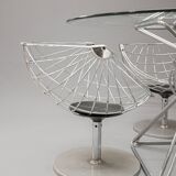 Rudi Verelst pour Novalux - Ensemble de salle à manger, années 1980.