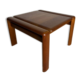 Square wooden coffee table