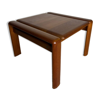 Square wooden coffee table