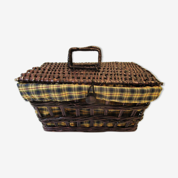 Panier pique-nique vintage