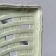 Sarreguemines ceramic braided dish
