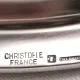 Christofle Perles round hollow plate, bowl, silver-plated salad bowl, excellent condition.