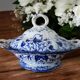 Very old vegetable dish in Creil & Montereau earthenware.
