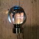 Transparent glass ball