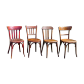Mix 4 bistro chairs 20/30s