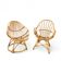 2 x Rohe Noordwolde rattan chairs / Dirk van Sliedregt / 1960s