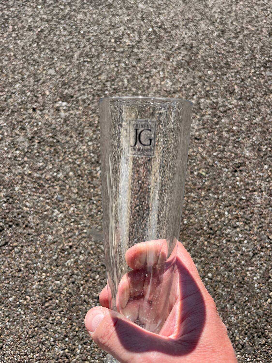 JG Durand crystal vase
