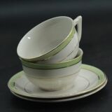 set of 2 cups and old cups Les Orchies