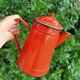 Retro enamel coffee pot