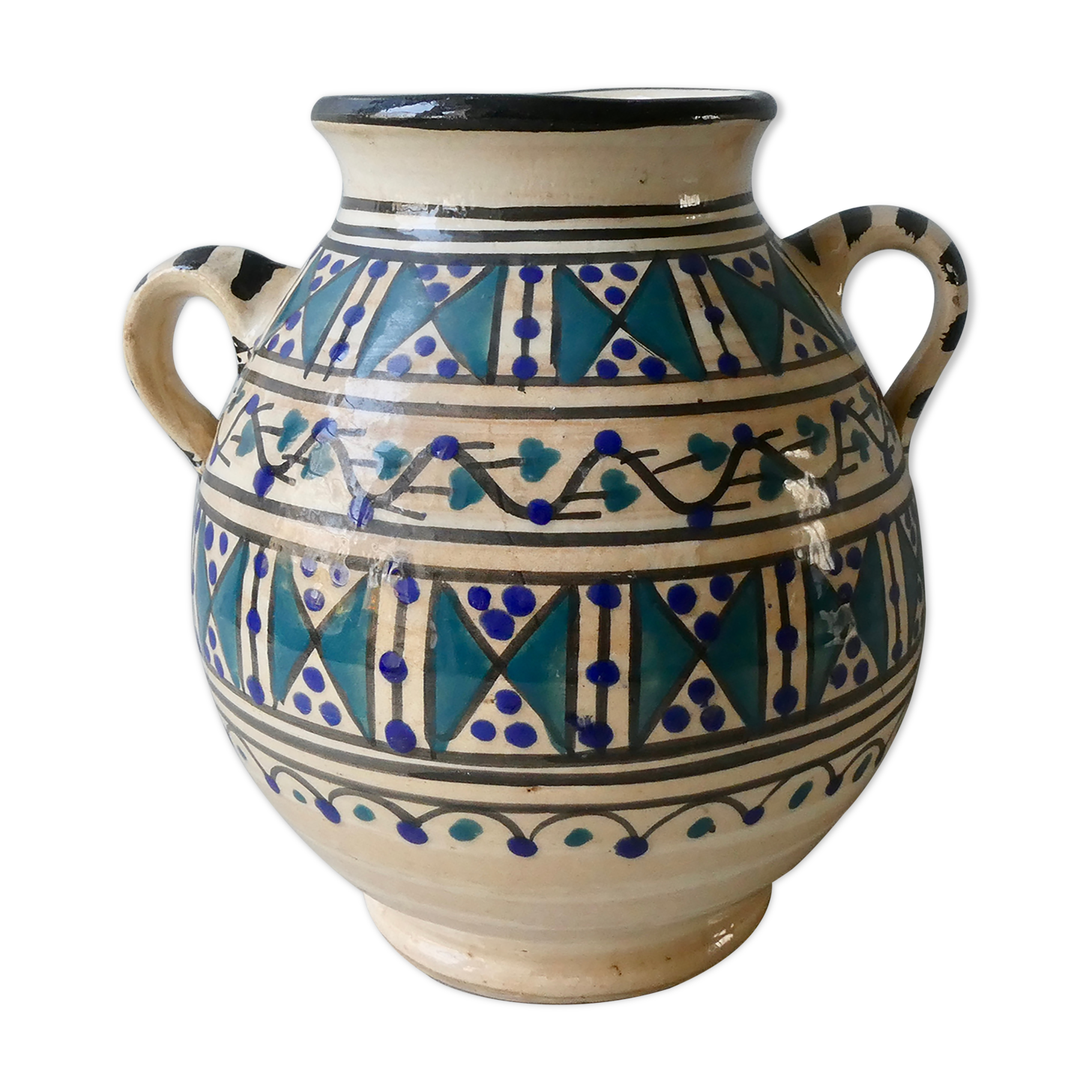 Vase, Nabeul pottery
