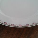 2 round dishes slightly hollow .porcelain Limoges