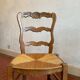 Pair of oak chairs